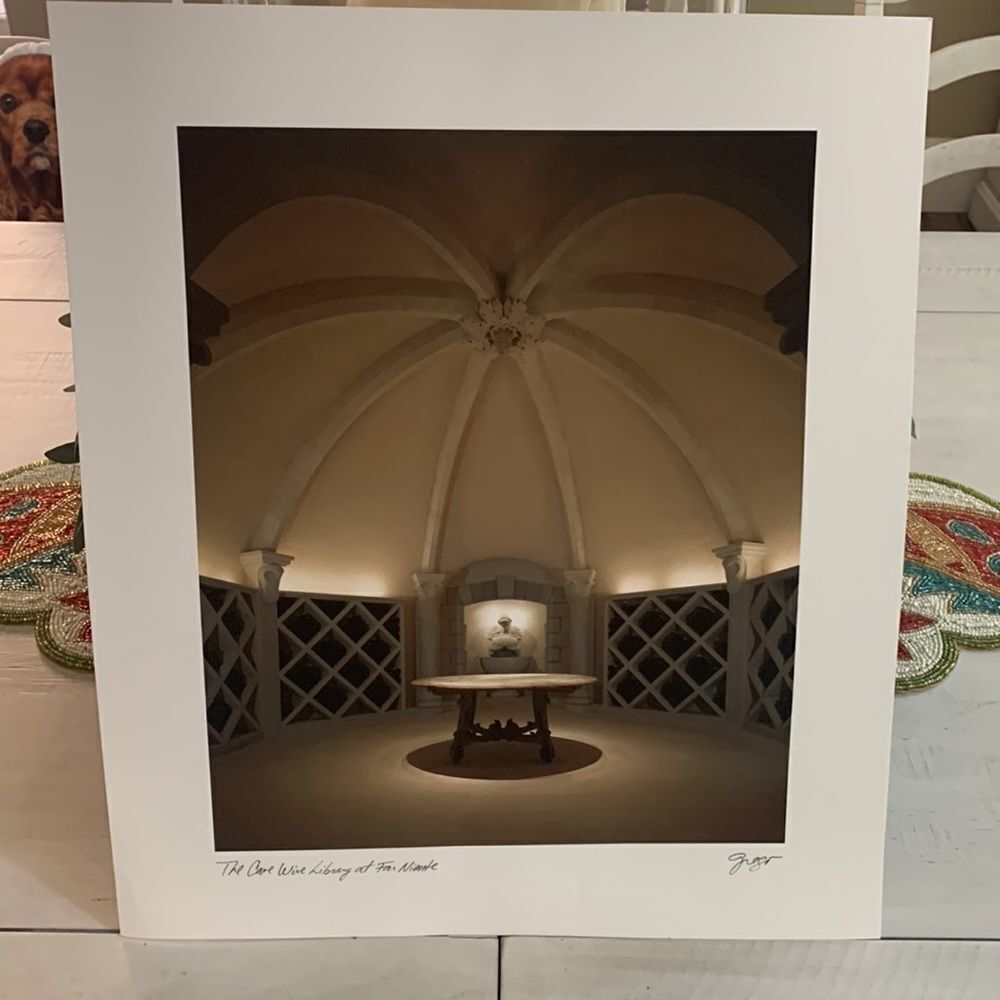 Wine Cave Photograph 